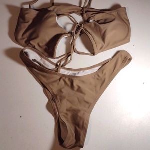 Dirara women's size large high waisted bikini, New with bag